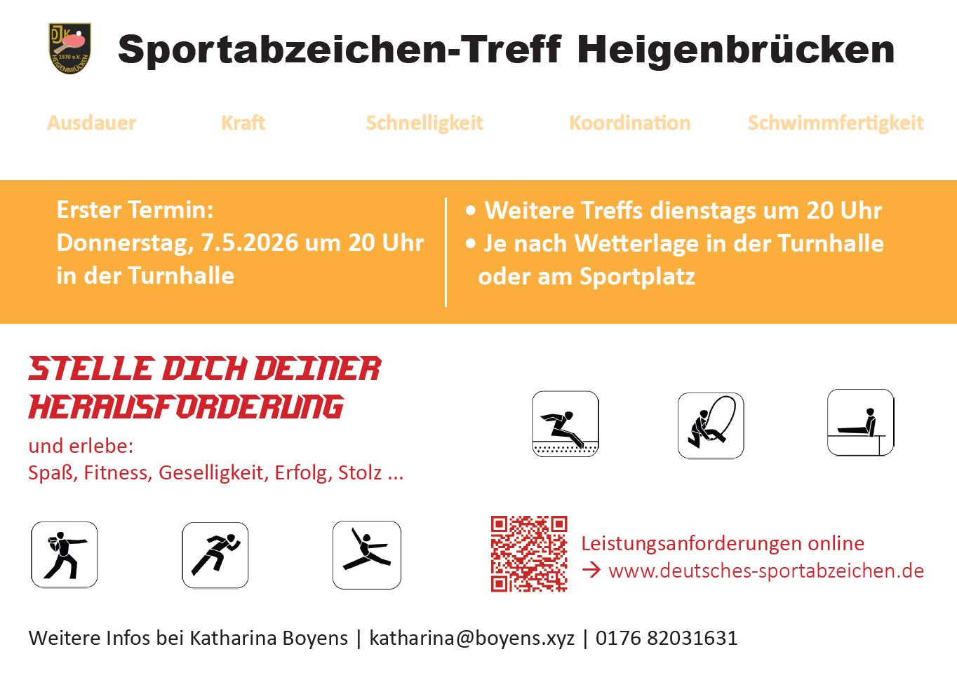 Sportabzeichen 2026